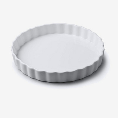 W.M Bartleet & Sons Wm Bartleet & Sons Porcelain Round Flan Dish24Cm from B&Q