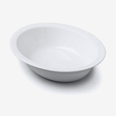 B&Q -  Wm Bartleet & Sons Porcelain Large Oval Pie Dish34Cm