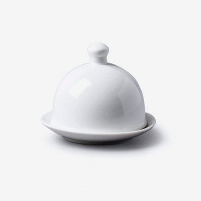 W.M Bartleet & Sons Wm Bartleet & Sons Porcelain Butter Pat With Lid9Cm from B&Q