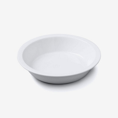 Wm Bartleet & Sons Unisex White Porcelain Round Straight Edge Pie Dish 20Cm In - Image 4