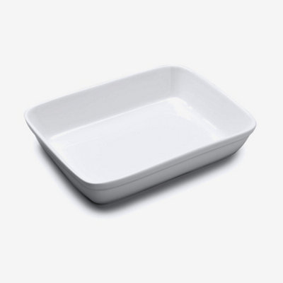 B&Q -  Wm Bartleet & Sons Porcelain Traditional Lasagne Dish26Cm