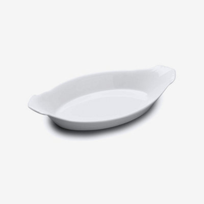 W.M Bartleet & Sons Wm Bartleet & Sons Porcelain Traditional Gratin Dish17Cm from B&Q