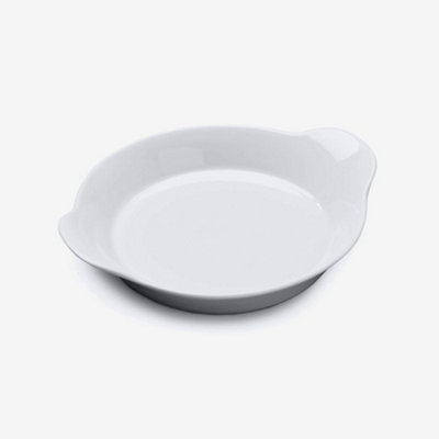 W.M Bartleet & Sons Wm Bartleet & Sons Porcelain Round Gratin Dish19Cm from B&Q