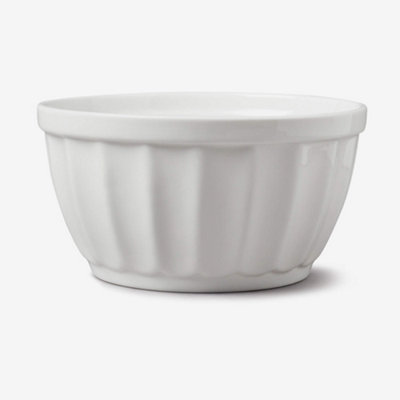 W.M Bartleet & Sons Wm Bartleet & Sons Porcelain Fluted Bowl19Cm from B&Q