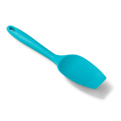 Zeal Silicone Spatula Spoon26CmAqua from B&Q