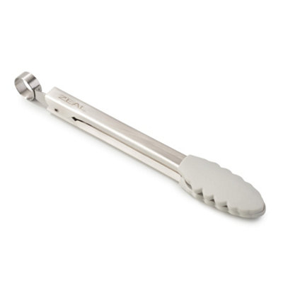 Zeal Silicone Small Cooking Tongs20CmFrench Grey from B&Q