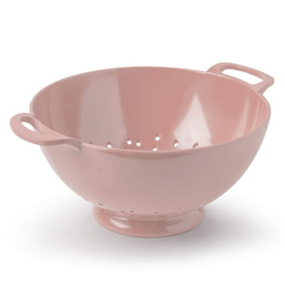 Zeal Premium Melamine ColanderLarge 24CmRose Pink from B&Q