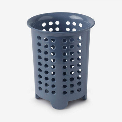 B&Q -  Melamine Cutlery Drainer Utensil PotProvence Blue