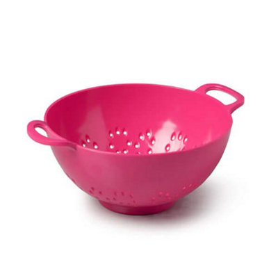 Zeal Melamine 15Cm Colander Neon Pink from B&Q