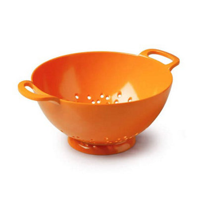 Zeal Melamine 20Cm Colander Neon Orange from B&Q