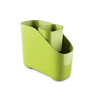 Zeal Melamine Large Sink Tidy With Inner Bucket Lime from B&Q
