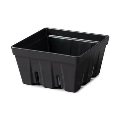 Zeal Melamine Small Berry Box Dark Grey from B&Q