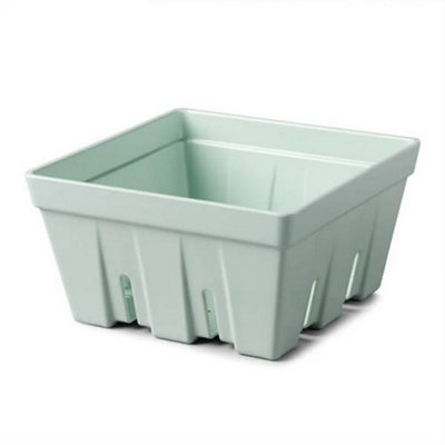 Zeal Melamine Fruit & Salad Box Sage Green from B&Q