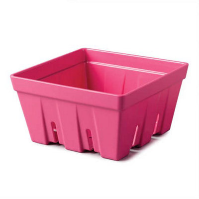 Zeal Melamine Fruit & Salad Box Neon Pink from B&Q