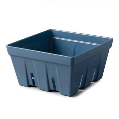Zeal Melamine Fruit & Salad Box Provence Blue from B&Q