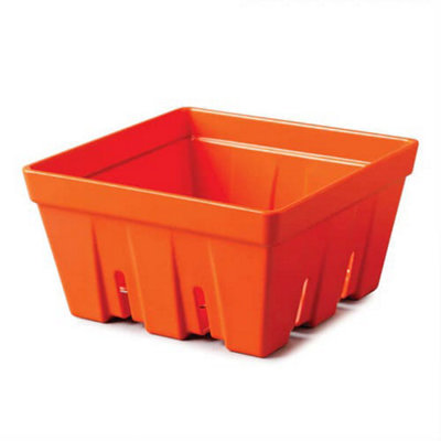 Zeal Melamine Fruit & Salad Box Neon Orange from B&Q