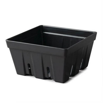 Zeal Melamine Fruit & Salad Box Dark Grey from B&Q
