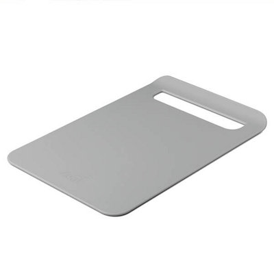 Zeal Straight To Pan Large Slim Chopping Board French Grey from B&Q