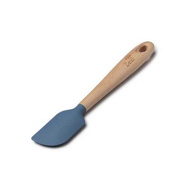 Zeal Small Spatula Spoon With Ash Wood Handle Provence Blue from B&Q