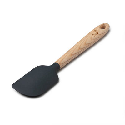Zeal Large Spatula Spoon With Ash Wood Handle Dark Grey from B&Q