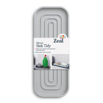 B&Q -  Silicone Sink Tidy French Grey