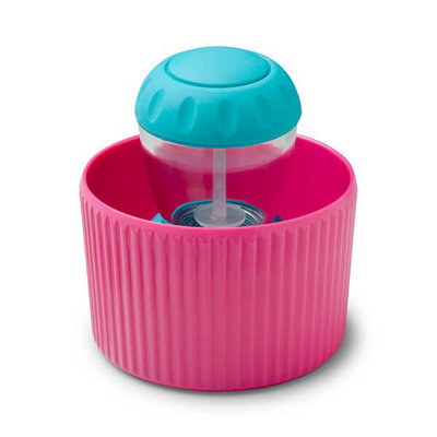 Zeal Aqua Dish Brush In Neon Pink Holder from B&Q