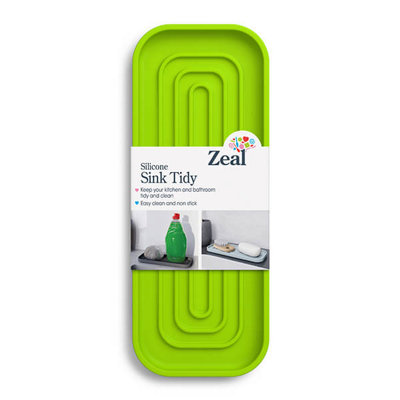 B&Q -  Silicone Sink Tidy Neon Lime