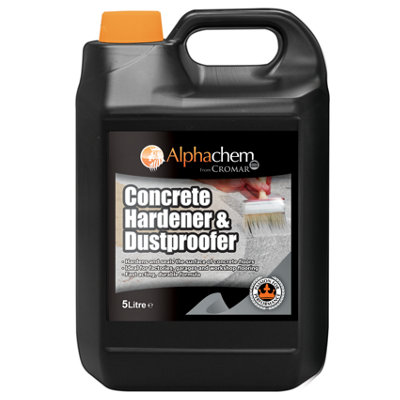 CromarAlphachem Concrete Hardener & Dustproofer Quick Surface Sealer Wear & Tear5L from B&Q