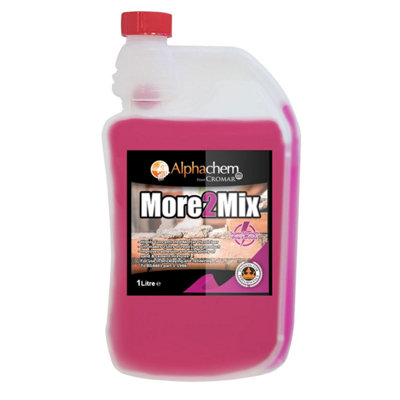 Cromar Alphachem More 2 MixConcentrated Mortar Plasticiser For Brick Laying & RenderingImproves Adhesion & Workability1L from B&Q