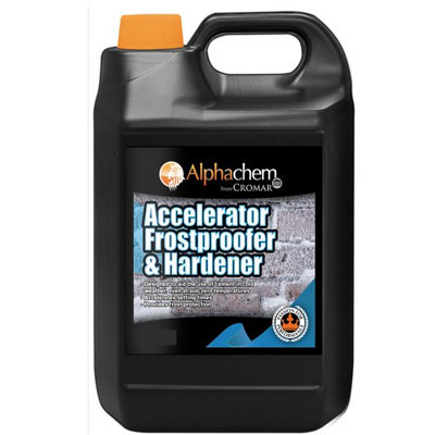 CromarAlphachem Accelerator Frostproofer & Rapid Hardener Heat Generating25L from B&Q