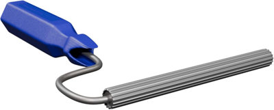 Cromar Pro Grp Laminating RollerBubble Buster With Ribbed Metal Roller For Even Resin & Air Bubble Removal225mm X 21mm from B&Q