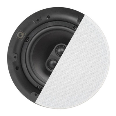 Q Acoustics Q Install Qi65C-St 6.5" In Ceiling Single Stereo SpeakerCircular (Each) from B&Q