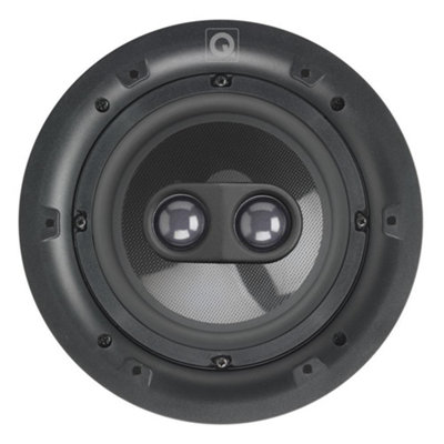Q Acoustics Qi65Cp-St 6.5" In Ceiling Single Stereo SpeakerHigh PerformanceCircular from B&Q