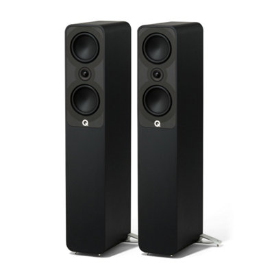 Q Acoustics Q 5040 Compact Floorstanding SpeakersSatin BlackPair. from B&Q