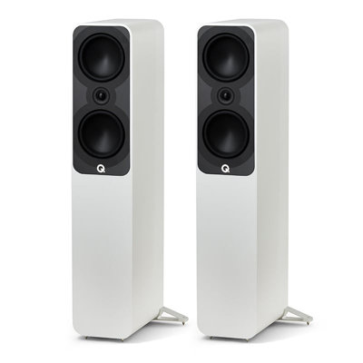 Q Acoustics 5050 Floorstanding SpeakersSatin White from B&Q