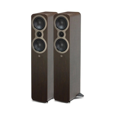 Q Acoustics 3050C Floorstanding SpeakersWalnut from B&Q