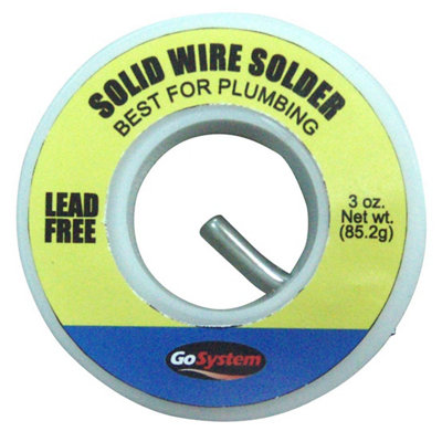 Gosystem Lead-Free Solid Wire Solder85.2G from B&Q