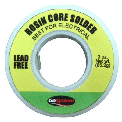 Gosystem Lead-Free Rosin Core Solder85.2G from B&Q