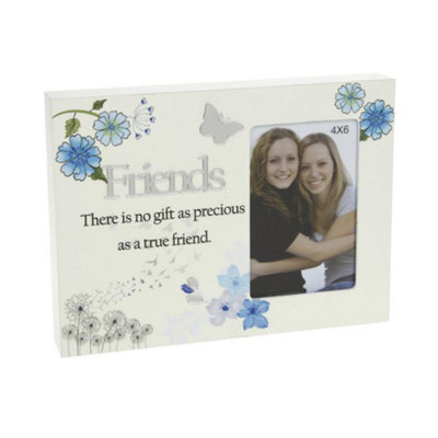 Reflections Floral Photo Frame 4X6"Friends from B&Q