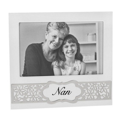 Daisy Flowers Sentiment Photo Frame 6" X 4"Nan