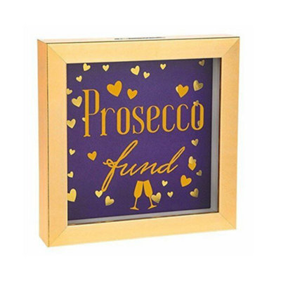 Prosecco Fund Savings Money Box from B&Q