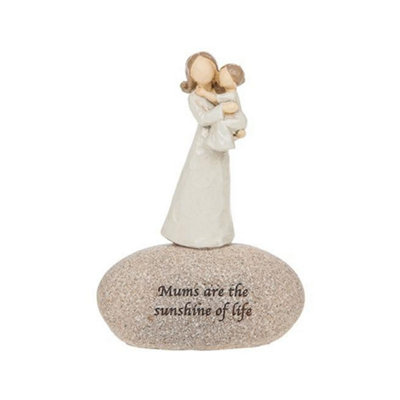 Sentiment Stones FigurineMums from B&Q