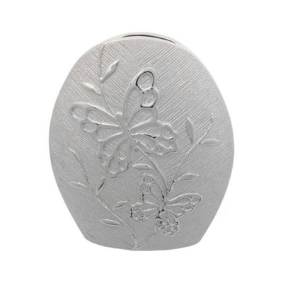 Butterfly Round VaseChampagne from B&Q