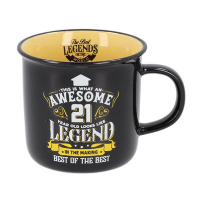 21St Birthday Living Legend Mug