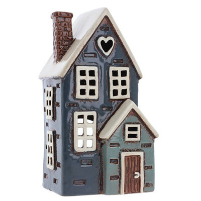  - Village Pottery Porch House Tea Light Holder