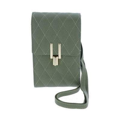 Equilibrium Diamond Quilt Mobile Phone BagSage from B&Q