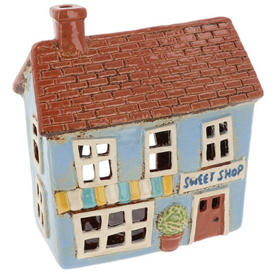 Village Pottery Sweet Shop Tea Light Holder from B&Q