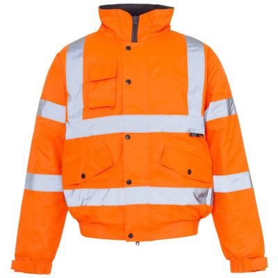 Supertouch Orange Bomber Jacket StandardM from B&Q
