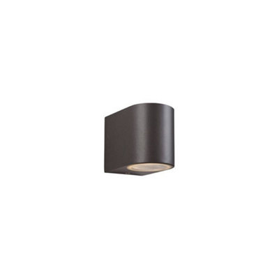 Luminosa Ing Luminosa Scenic 1 Single Wall Gun Metal Ip44, Gu10 Light