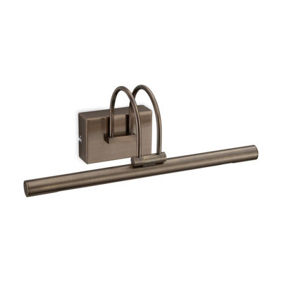 Luminosa Lighting Luminosa Anja Led Picture Wall Light Antique Brass from B&Q